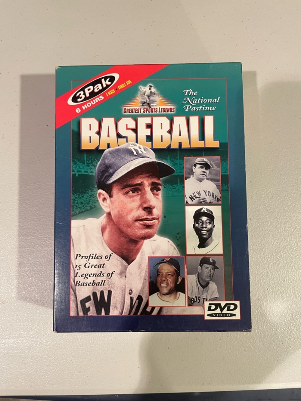 Greatest Sports Legends Baseball 3 DVD Collection